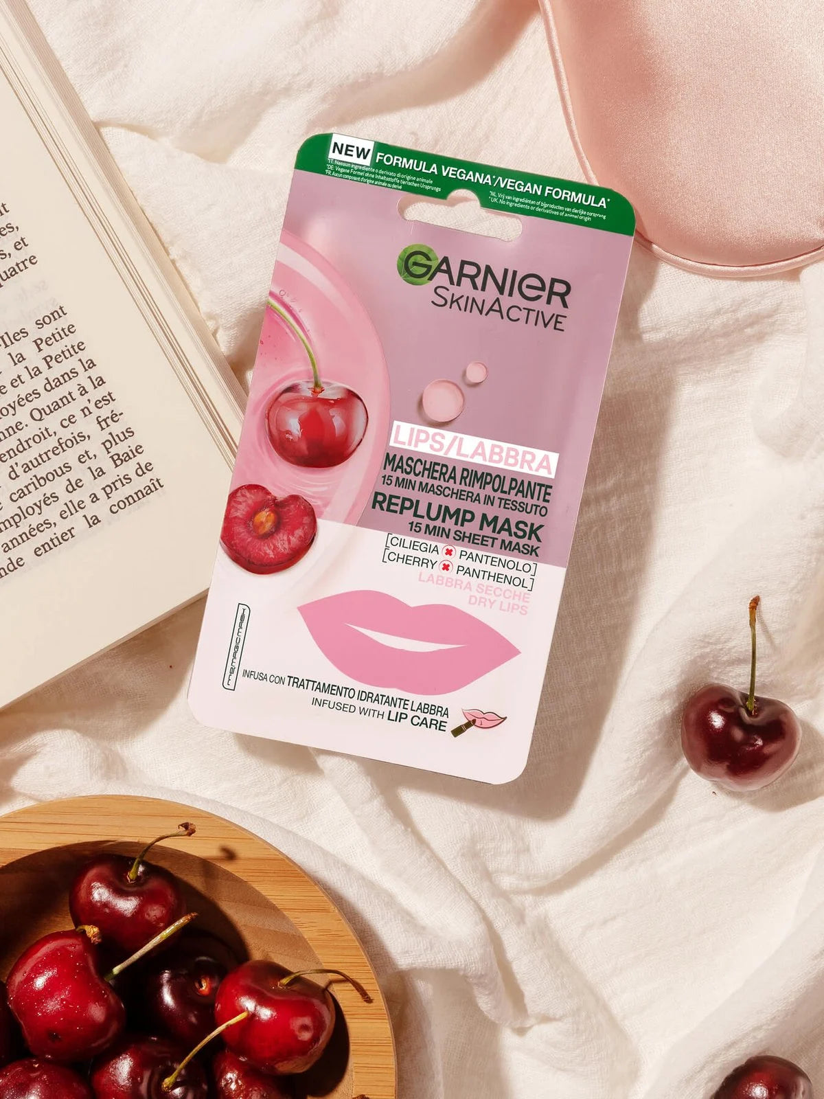 GARNIER SKINACTIVE MASCHERA LABBRA RIMPOLPANTE