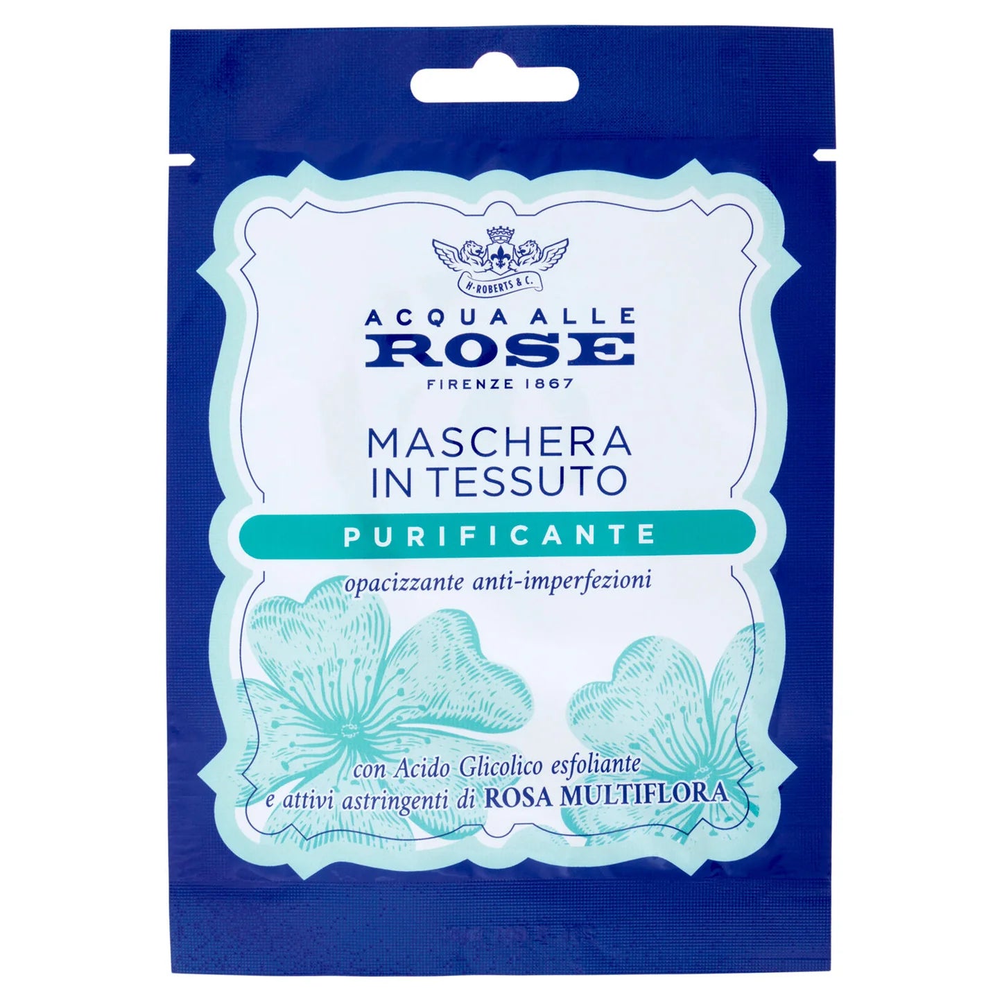 ACQUA ALLE ROSE MASCHERA IN TESSUTO