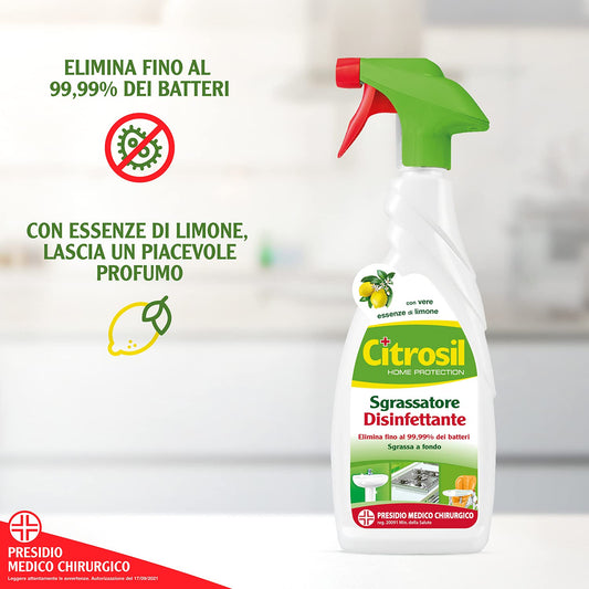 CITROSIL SPRAY SGRASSATORE DISINFETTANTE - 650ml