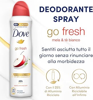 DOVE DEODORANTE SPRAY 250ml