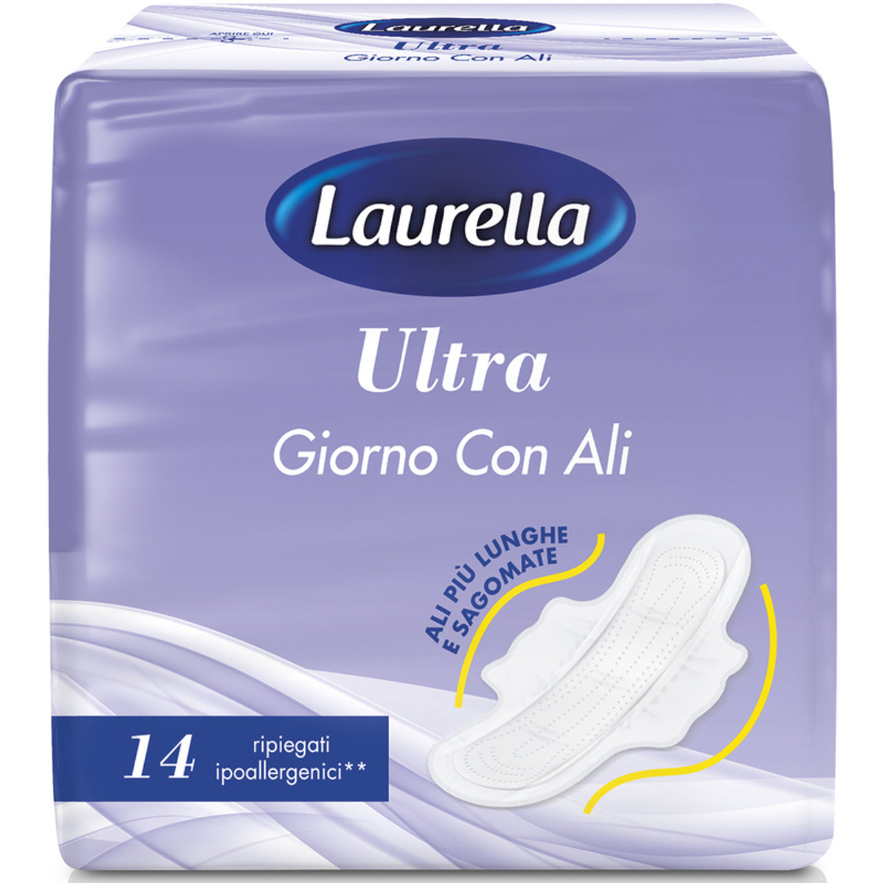 LAURELLA ULTRA ASSORBENTI GIORNO IPOALLERGENICI CON ALI - 14pz