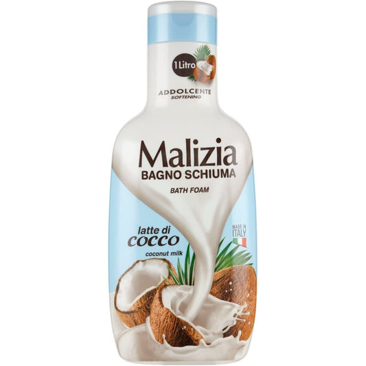 MALIZIA BAGNOSCHIUMA ADDOLCENTE LATTE DI COCCO - 1L