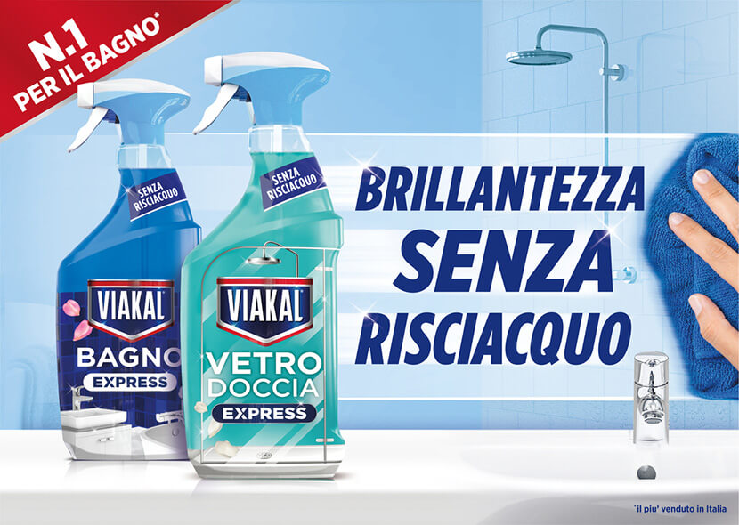 VIAKAL SPRAY BAGNO EXPRESS - 470ml