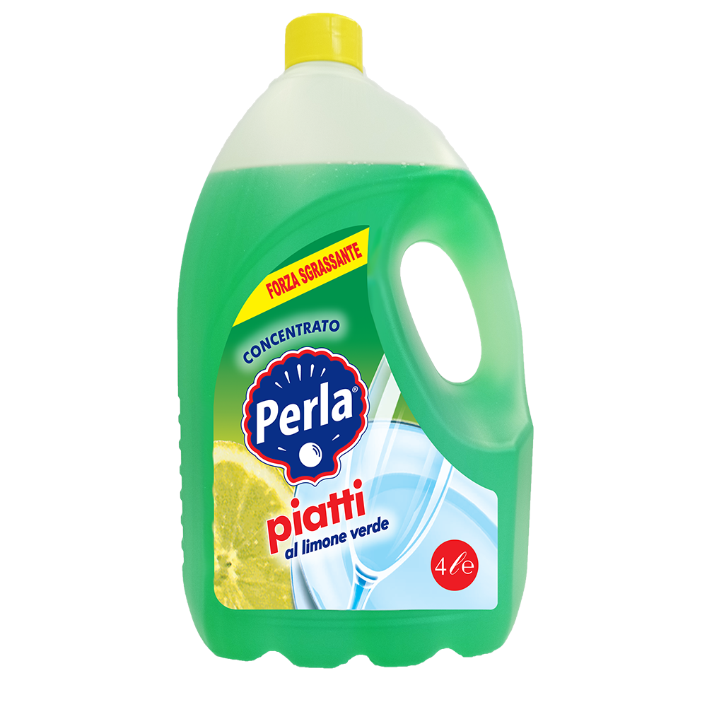 PERLA PIATTI CONCENTRATO - LIMONE VERDE - 4L