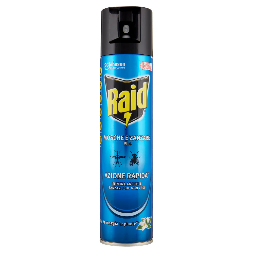 RAID SPRAY MOSCHE E ZANZARE - 600ml