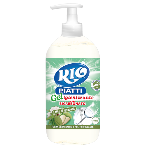 RIO PIATTI GEL CON BICARBONATO - LATTE DI MANDORLA 500ml