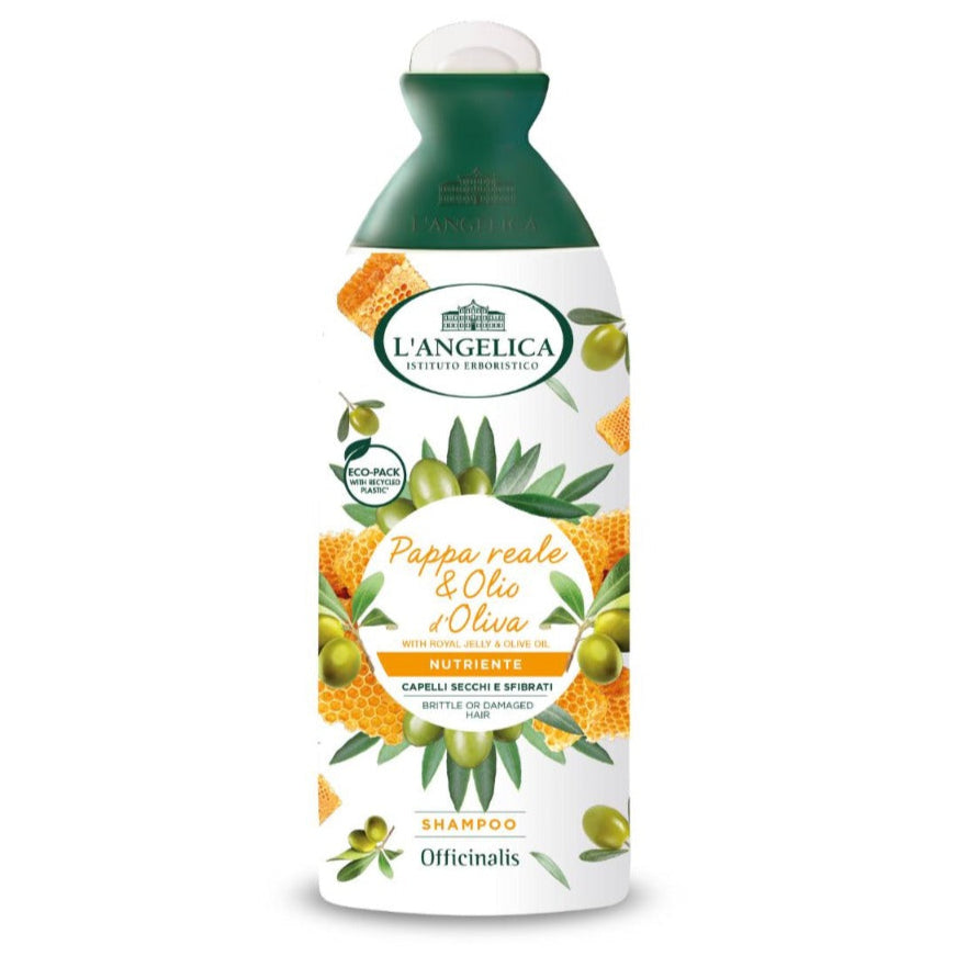 L’ANGELICA SHAMPOO NUTRIENTE PAPPA REALE E OLIO D'OLIVA - 250ML