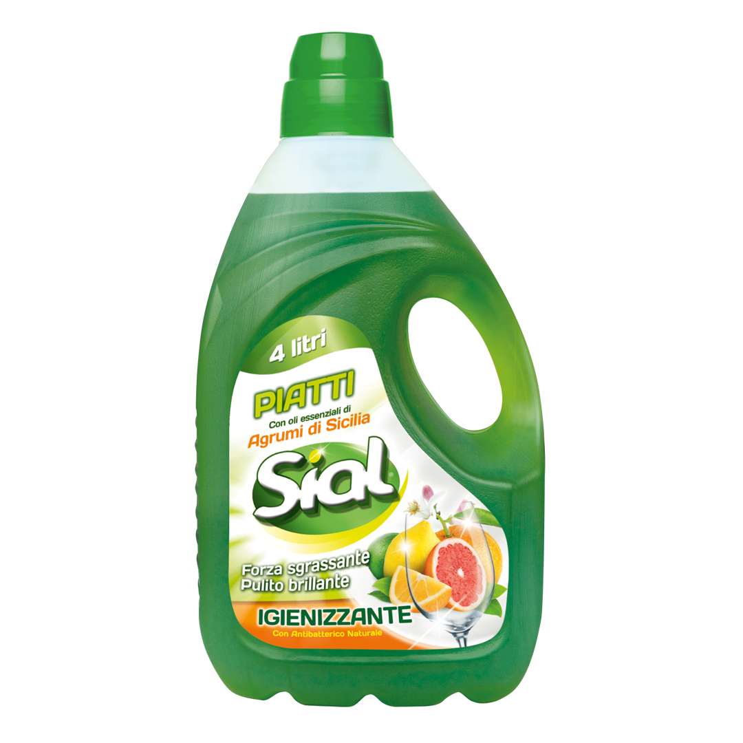 SIAL SGRASSATORE PIATTI - AGRUMI DI SICILIA - 4L