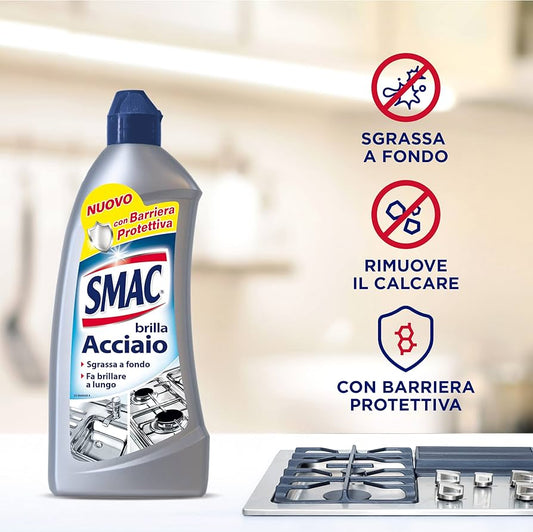 SMAC CREMA BRILLA ACCIAIO - 520ml