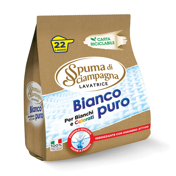 SPUMA DI SCIAMPAGNA DETERSIVO IN POLVERE - 22 LAVAGGI