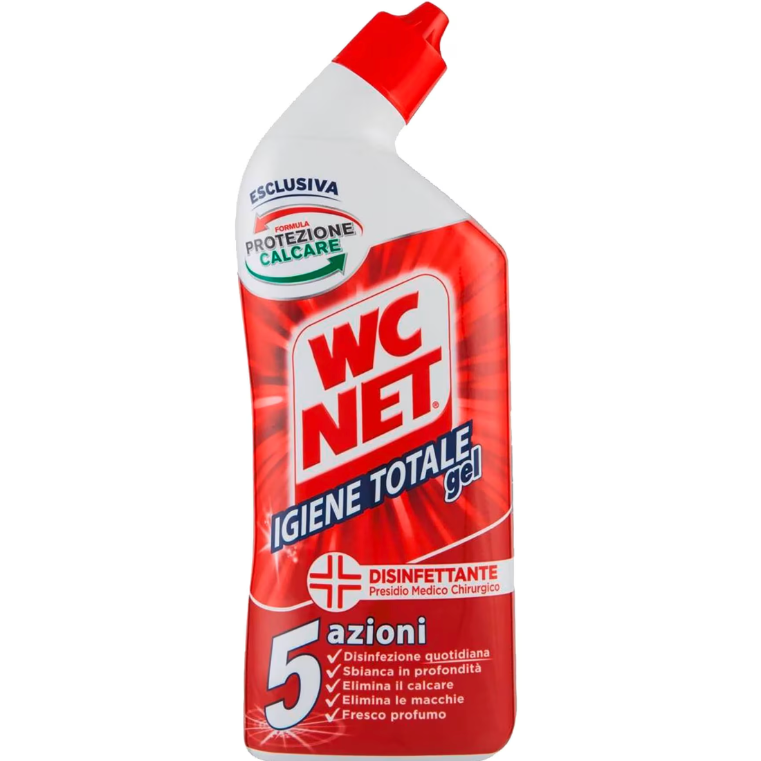 WC NET GEL DISINFETTANTE IGIENE TOTALE 5 AZIONI - 700ml