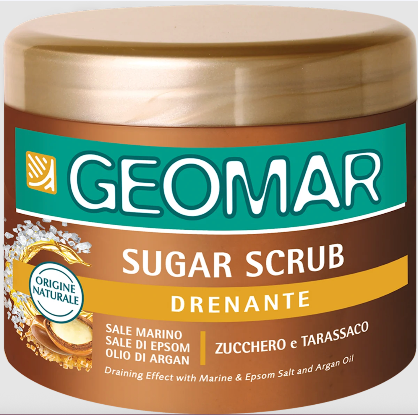 GEOMAR SUGAR SCRUB CORPO DRENANTE - 600g
