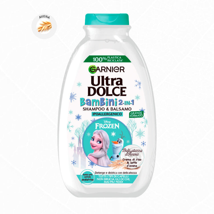 ULTRA DOLCE BAMBINI 2-IN-1 SHAMPOO IPOALLERGENICO FROZEN AVENA - 250/400ml