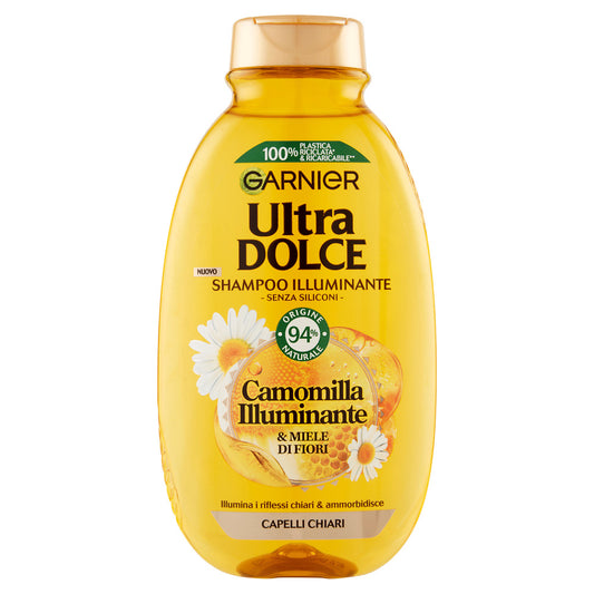 ULTRA DOLCE SHAMPOO ILLUMINANTE CAMOMILLA E MIELE - 400ML