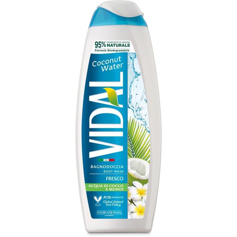 VIDAL BAGNODOCCIA FRESCO ALL'ACQUA DI COCCO - 500 ML