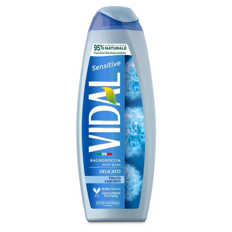 VIDAL BAGNODOCCIA DELICATO TALCO - 500 ML