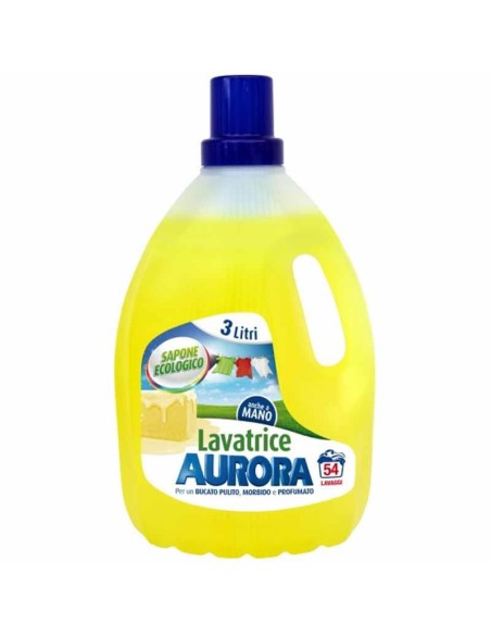 AURORA DETERSIVO ECOLOGICO LAVATRICE 54 LAVAGGI - 3L