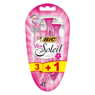 BIC MISS SOLEIL RASOI TRIPLA LAMA - 4 pz