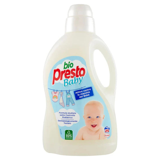BIO PRESTO BABY DETERSIVO LAVATRICE - 25 LAVAGGI