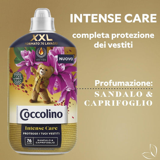 COCCOLINO AMMORBIDENTE CONCENTRATO FORMATO XXL 76 LAVAGGI