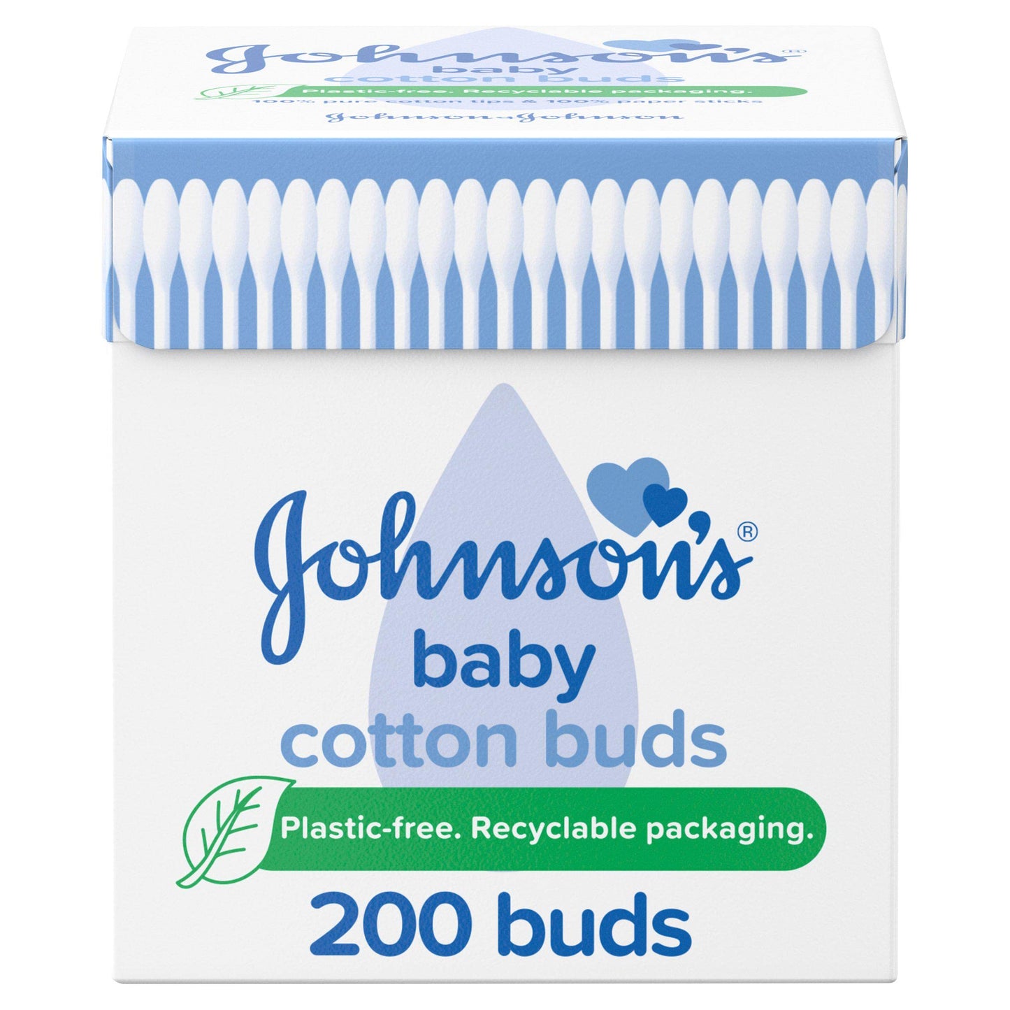 JOHNSON'S COTTON FIOC BABY - 200 PEZZI
