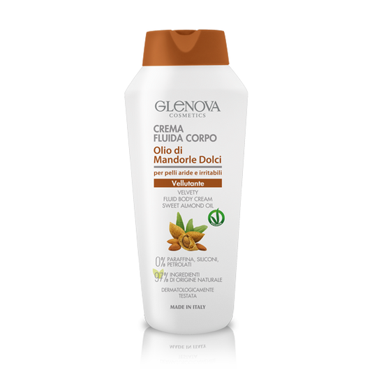 GLENOVA CREMA FLUIDA CORPO OLIO DI MANDORLE - 300 ml