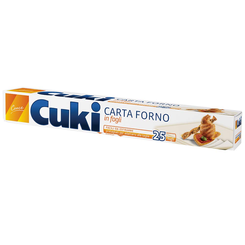 CUKI CARTA FORNO IN FOGLI 33x38cm - 25pz