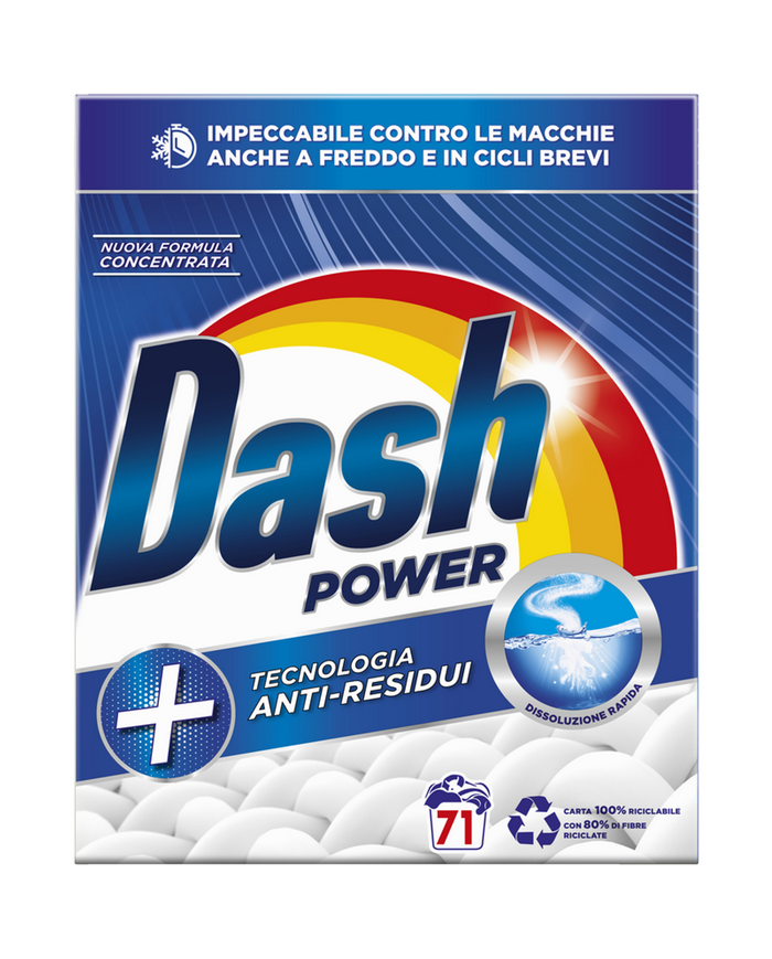 DASH FUSTONE DETERSIVO IN POLVERE - 71 MISURINI