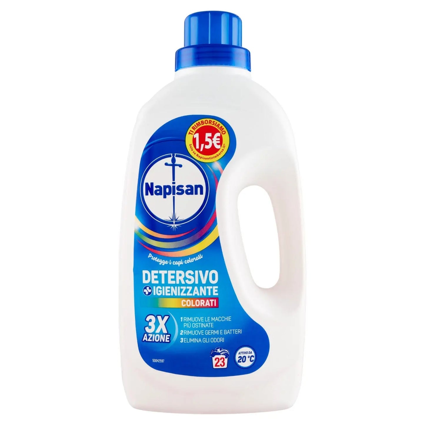 NAPISAN DETERSIVO IGIENIZZANTE AZIONE 3X - 23 LAVAGGI