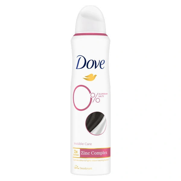 DOVE DEODORANTE ADVANCED CARE INVISIBLE 0% - ZINC COMPLEX - 150 ml
