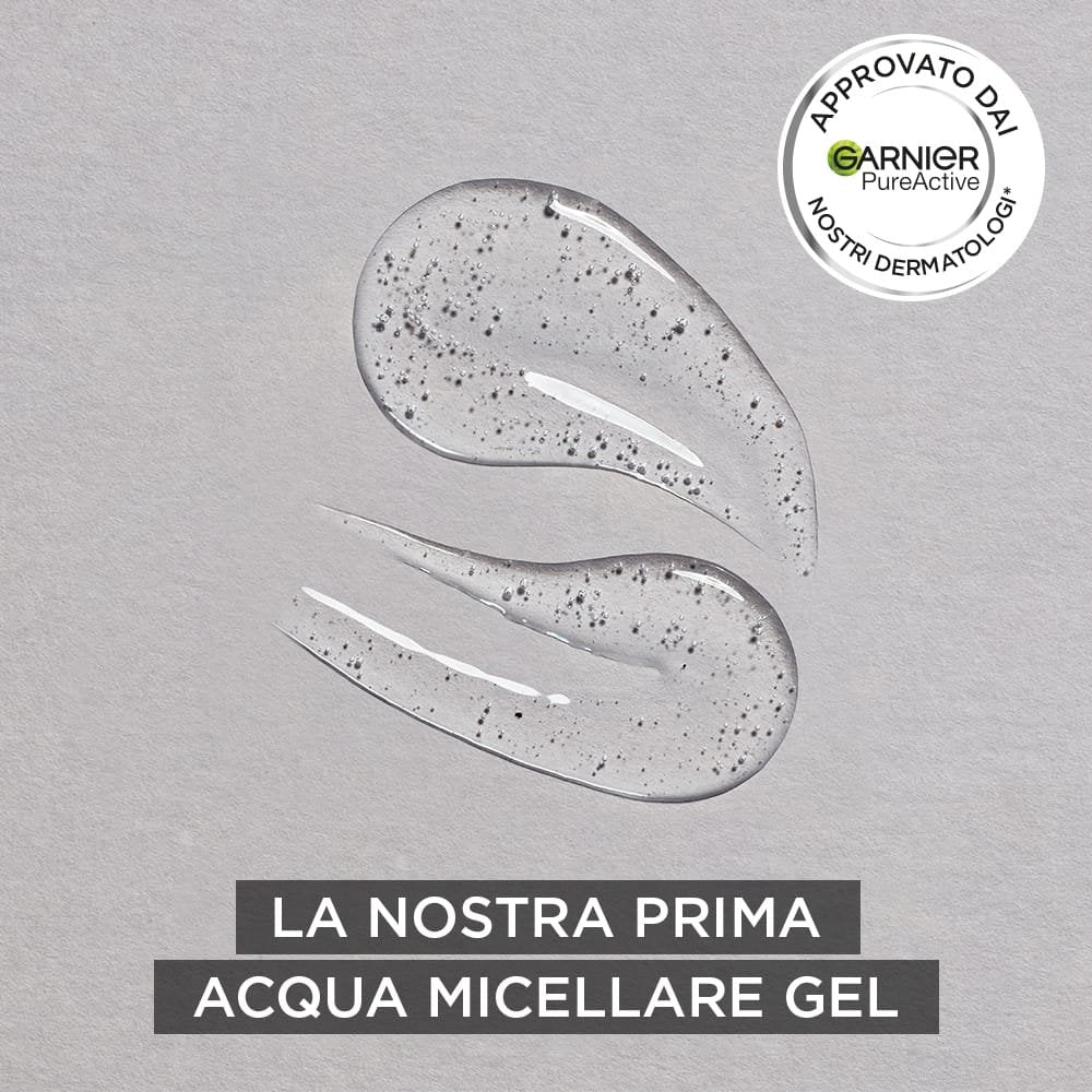 GARNIER ACQUA MICELLARE GEL PURIFICANTE CARBONE - 400 ML