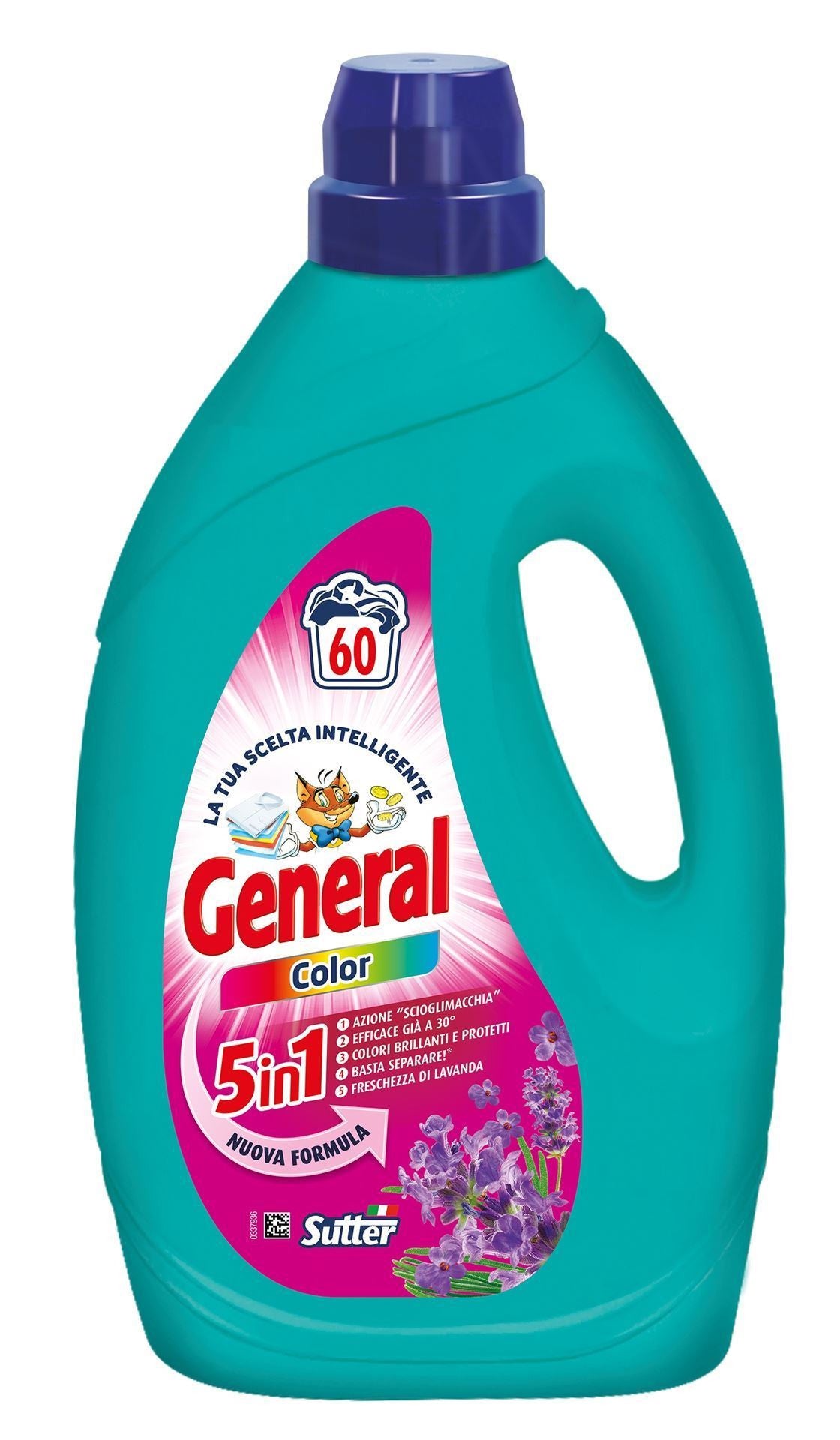 GENERAL DETERSIVO LAVATRICE FORMULA 5-in-1 - 60 LAVAGGI