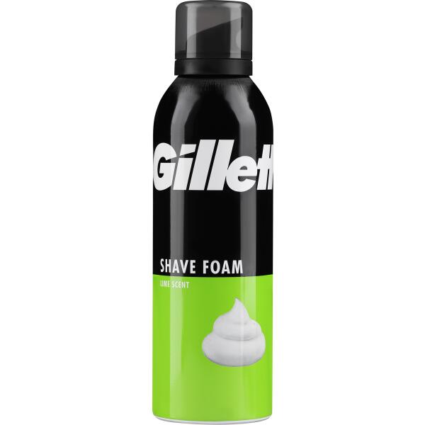 GILLETTE SHAVE FOAM SCHIUMA DA BARBA - 200 ml