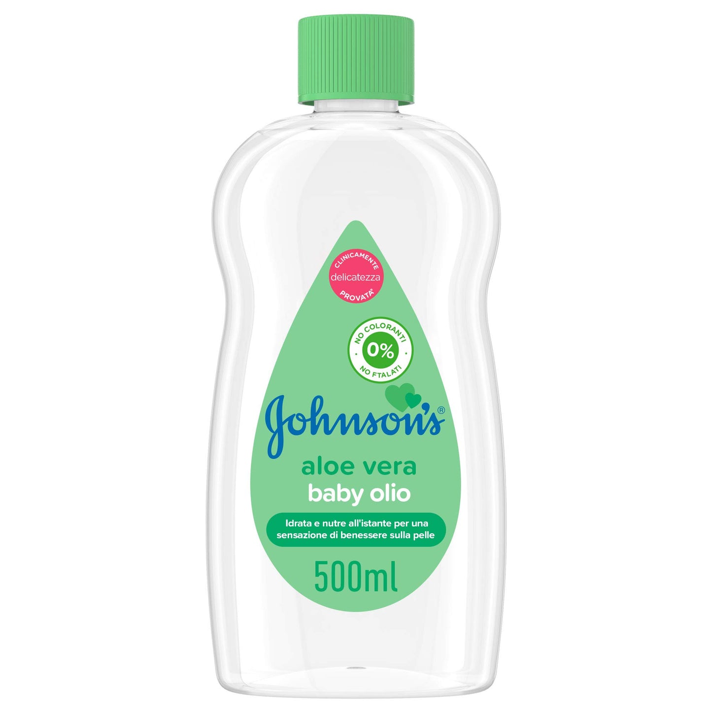 JOHNSON’S BABY OLIO ALOE VERA - 300/500 ml