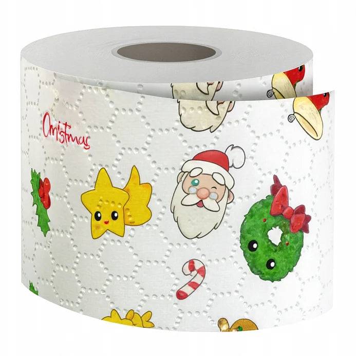 KARTIKA CARTA IGIENICA DI NATALE 3 VELI - 4 ROTOLI