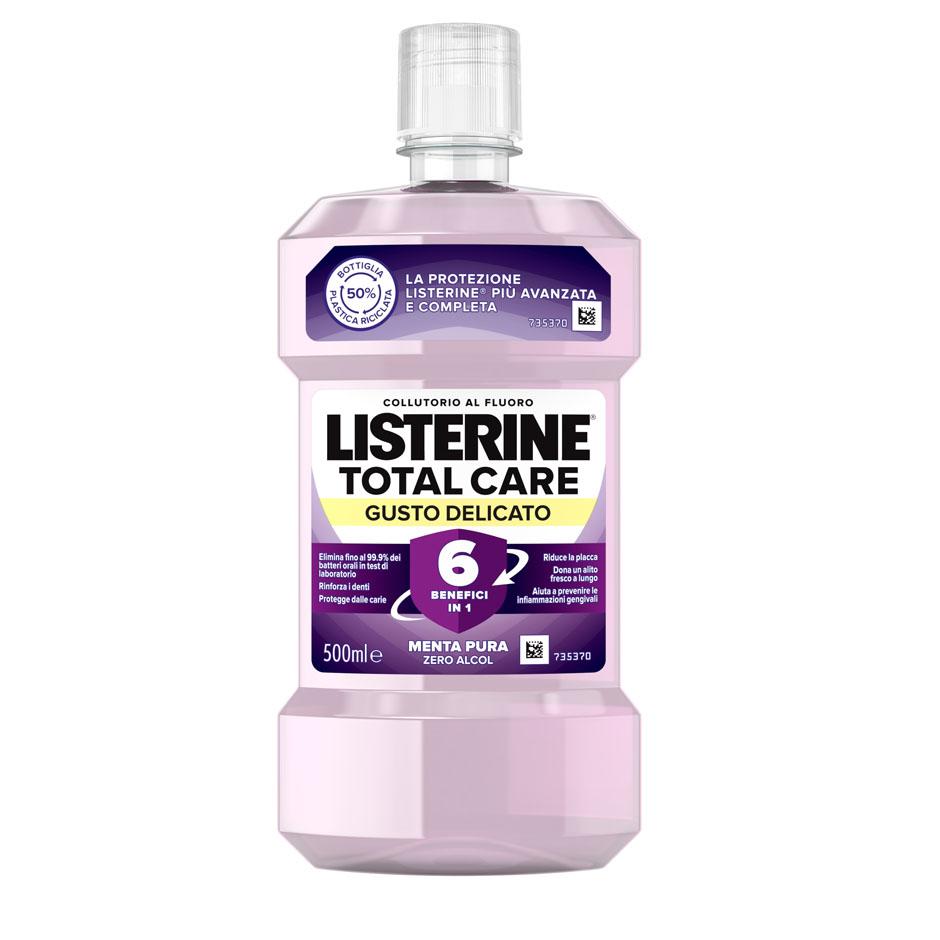 LISTERINE TOTAL CARE MENTA PURA - 500ml / 1L