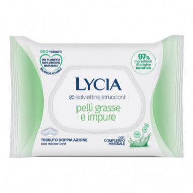 LYCIA 60 SALVIETTINE STRUCCANTI - PELLI GRASSE E IMPURE