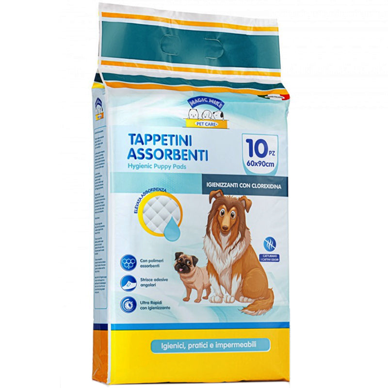 PET CARE TAPPETINI ASSORBENTI - 60x90cm - 10pz