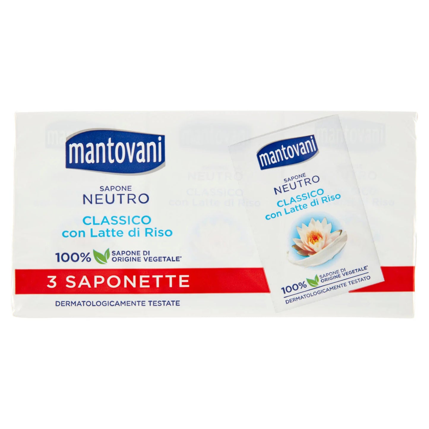 MANTOVANI SAPONE NEUTRO CLASSICO - 3x90g