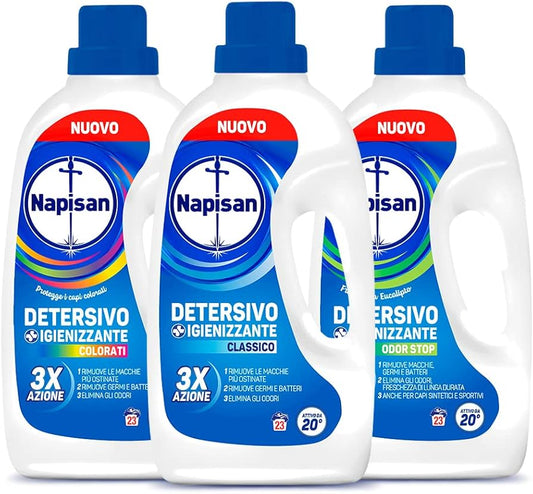 NAPISAN DETERSIVO IGIENIZZANTE AZIONE 3X - 23 LAVAGGI
