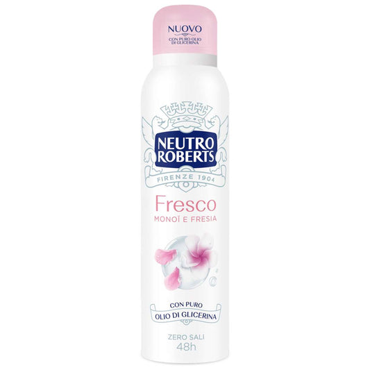 NEUTRO ROBERTS DEODORANTE SPRAY FRESCO MONOI E FRESIA - 150 ml