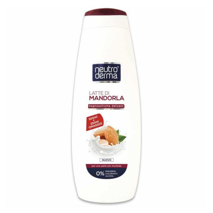 NEUTRODERMA BAGNOSCHIUMA LATTE DI MANDORLA - 750ML