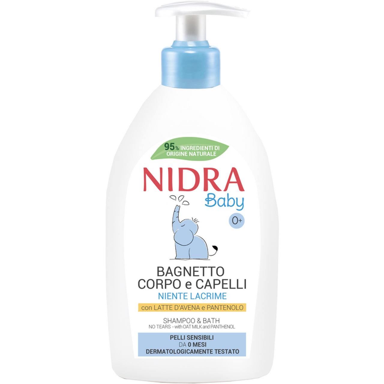 NIDRA BABY BAGNETTO CORPO E CAPELLI - 500ml