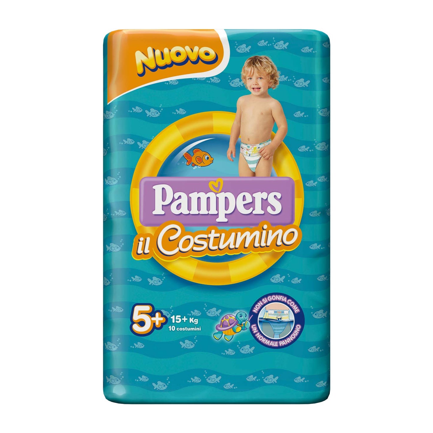 PAMPERS PANNOLINI IL COSTUMINO TAGLIA 5 - 15+kg - 10pz