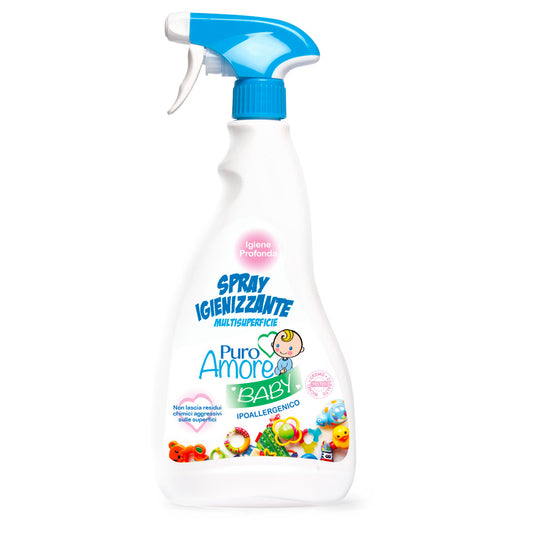 PURO AMORE SPRAY IGIENIZZANTE MULTISUPERFICIE BABY - 750ml