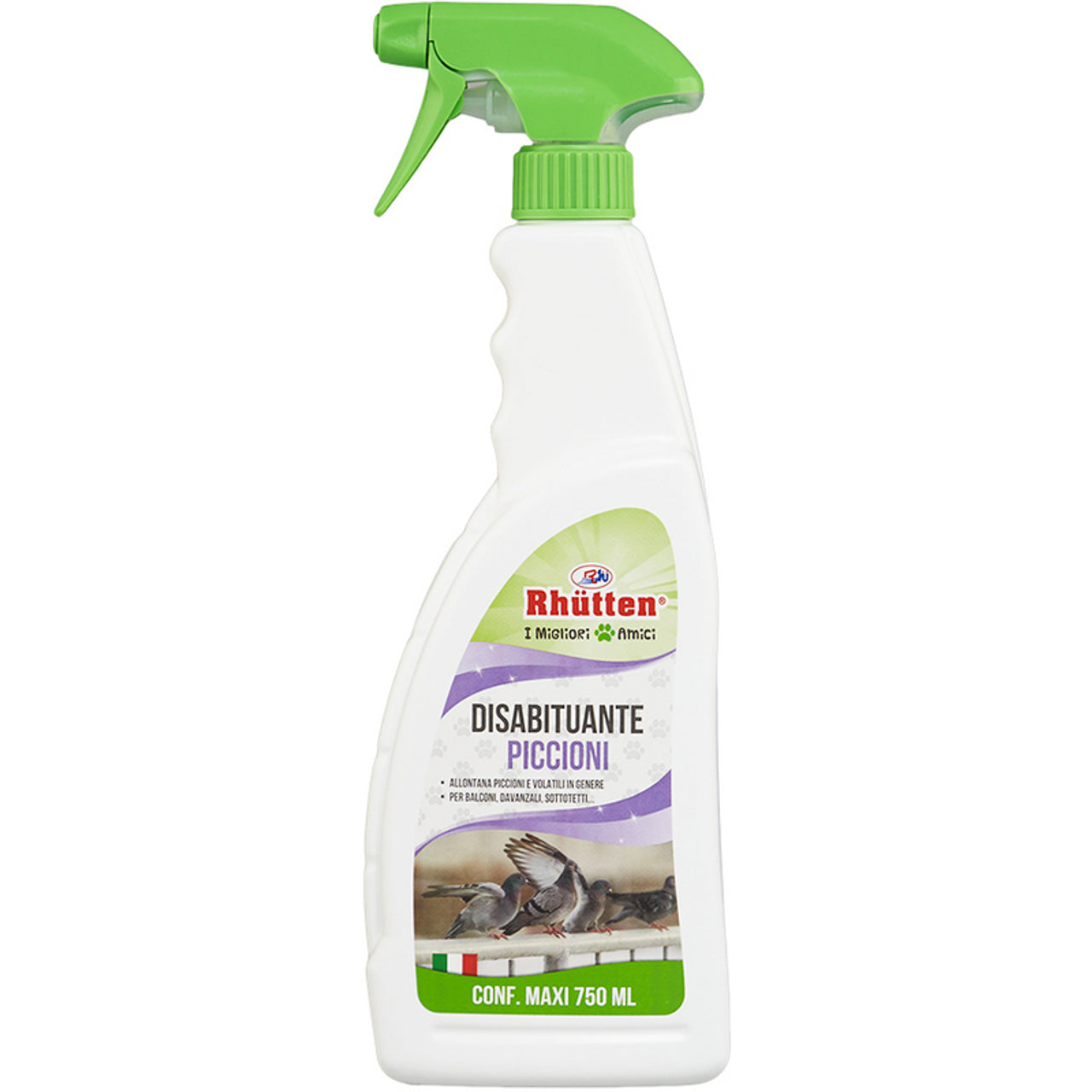RHUTTEN SPRAY DISABITUANTE PICCIONI - 750ml