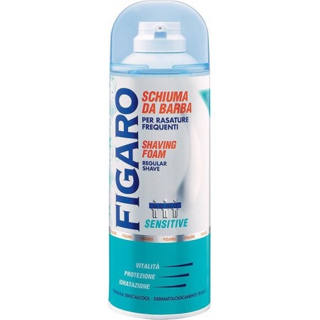 FIGARO SCHIUMA DA BARBA - RASATURE FREQUENTI - 400ml