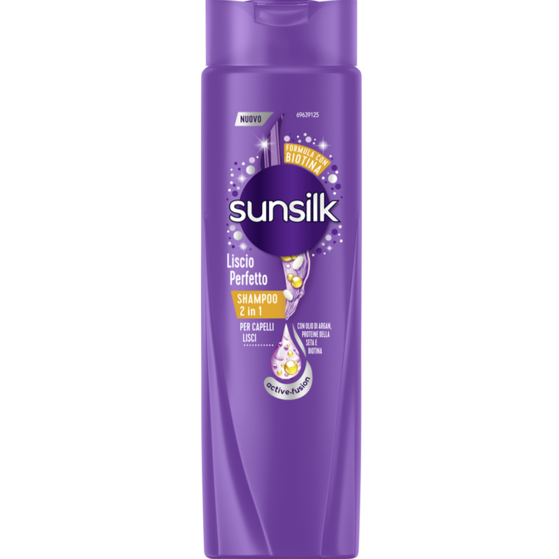 SUNSILK SHAMPOO LISCIO PERFETTO 2 IN 1 - 250ML