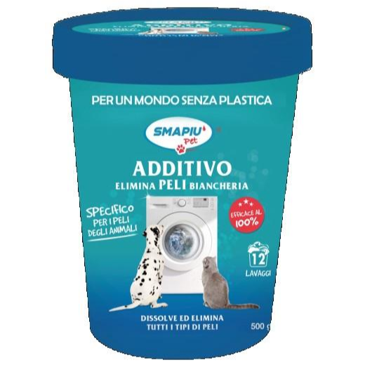 SMAPIÙ POLVERE ADDITIVO ELIMINA PELI BIANCHERIA - 500 g