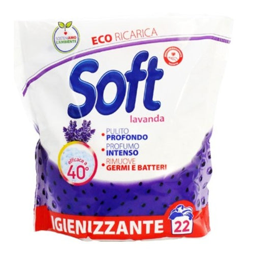 SOFT ECORICARICA DETERSIVO IN POLVERE - 22 LAVAGGI